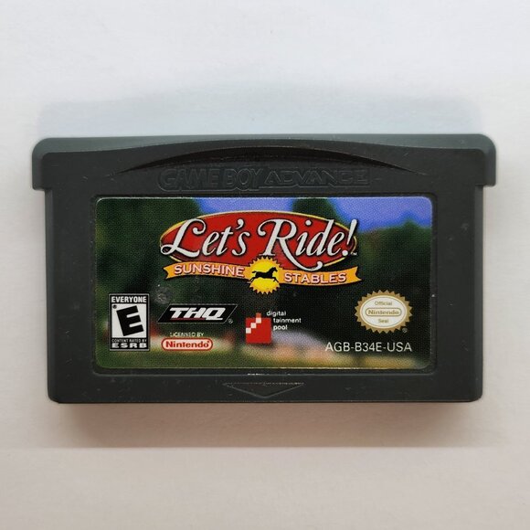 Let's Ride Sunshine Stables for Gameboy Advance - Picture 1 of 4